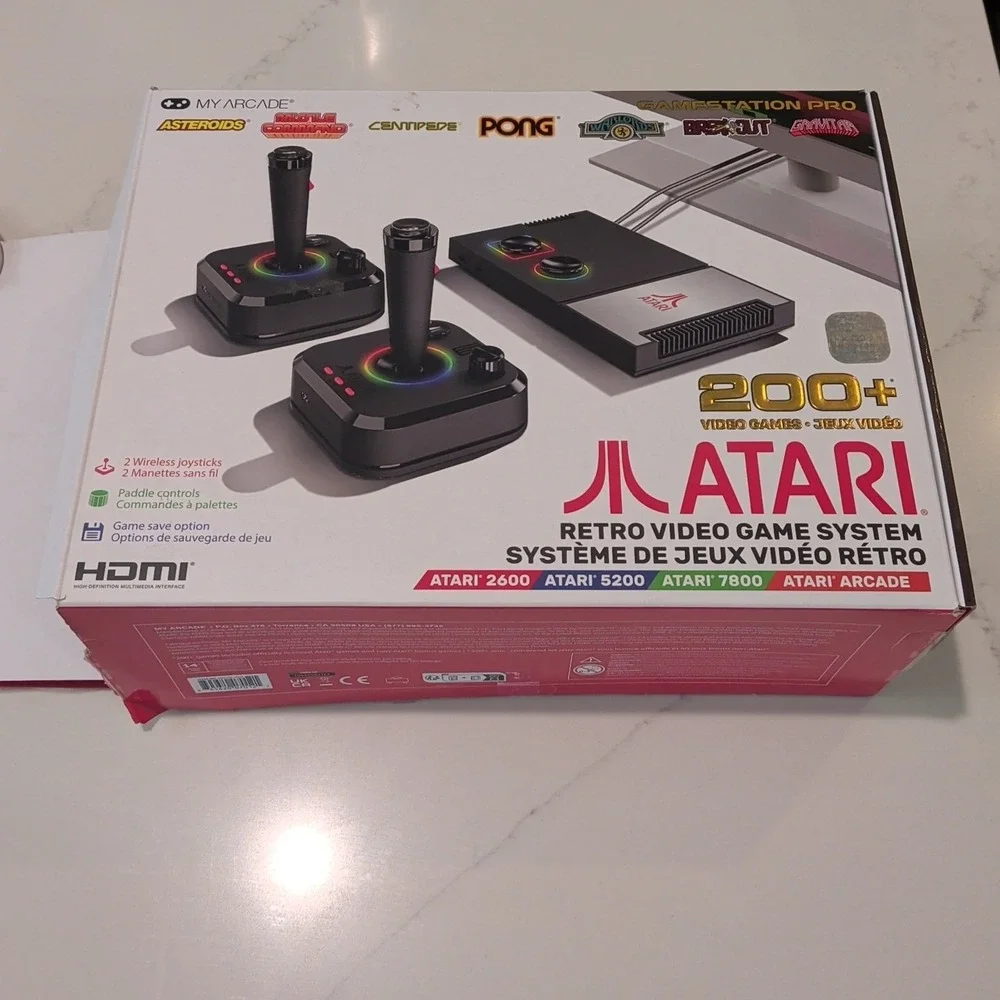 Atari Gamestation Pro My Arcade Retro Console 200+ Games